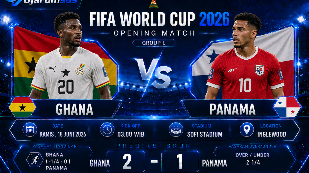 Prediksi Ghana vs Panama Piala Dunia 2026