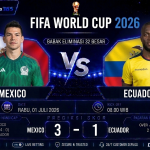 Prediksi Mexico vs Ecuador Piala Dunia 2026