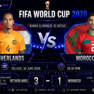 Prediksi Netherlands vs Morocco Piala Dunia 2026