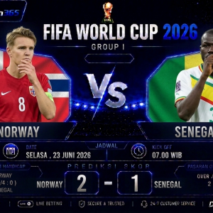 Prediksi Norway vs Senegal Piala Dunia 2026