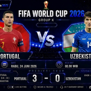 Prediksi Portugal vs Uzbekistan Piala Dunia 2026