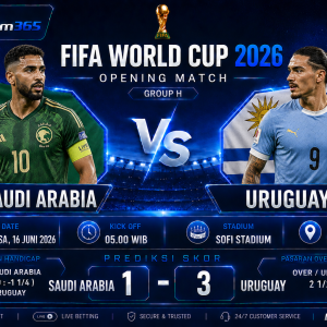 Prediksi Saudi Arabia vs Uruguay