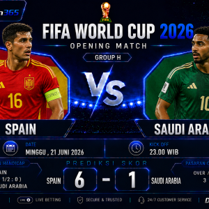 Prediksi Spain vs Saudi Arabia Piala Dunia 2026