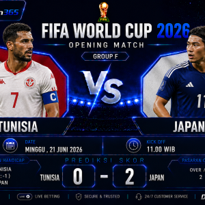 Prediksi Tunisia vs Japan Piala Dunia 2026