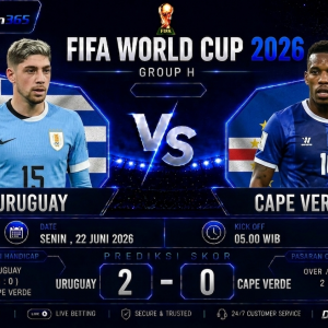 Prediksi Uruguay vs Cape Verde Piala Dunia 2026 La Celeste Diunggulkan dalam Duel Penting Grup C