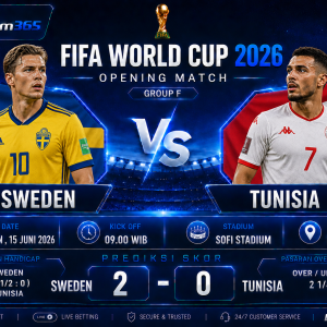 Prediksi Sweden vs Tunisia Piala Dunia 2026: Siapa Lebih Siap Raih Tiga Poin Perdana?