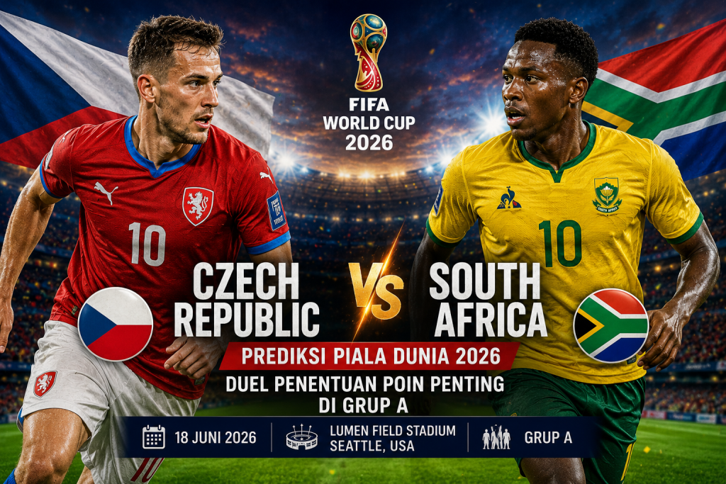 Prediksi Czech Republic vs South Africa Piala Dunia 2026