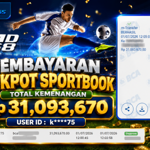 PEMBAYARAN KEMENANGAN RP. 31,093,670 TANGGAL 01 JULI 2026