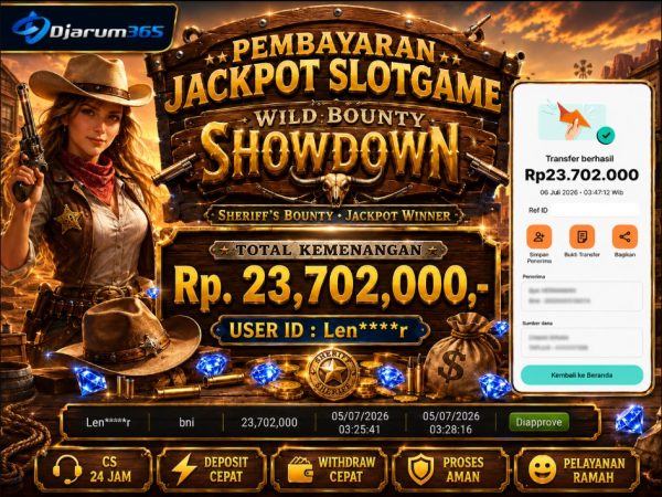PEMBAYARAN KEMENANGAN RP. 23,702,000 TANGGAL 06 JULI 2026