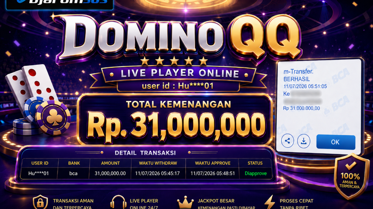 PEMBAYARAN KEMENANGAN RP. 31,000,000 TANGGAL 11 JULI 2026