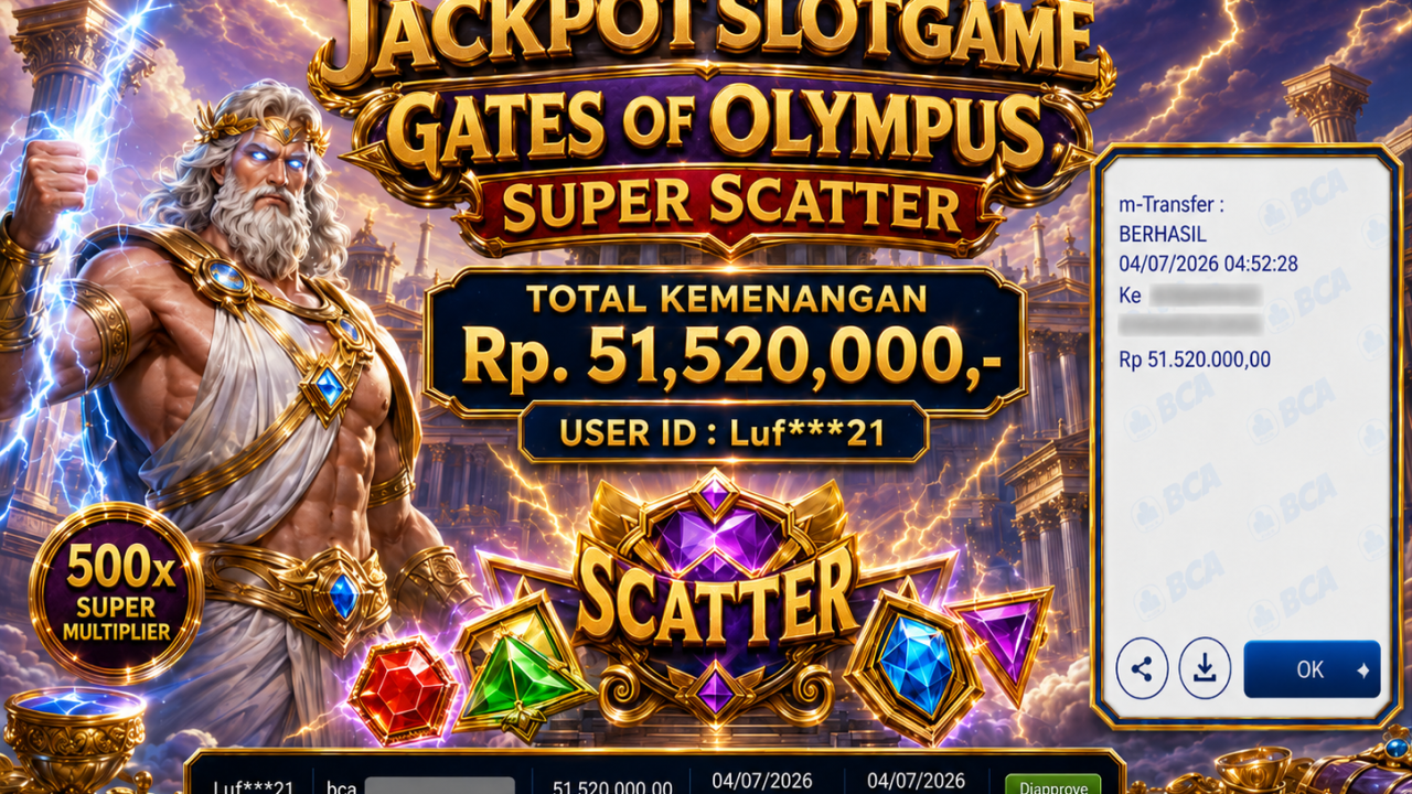 PEMBAYARAN KEMENANGAN RP. 51,520,000 TANGGAL 04 JULI 2026