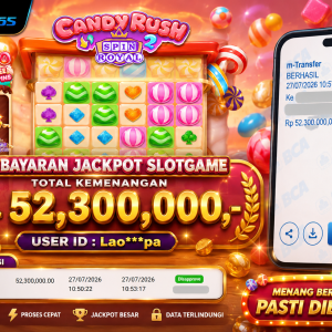 PEMBAYARAN KEMENANGAN RP. 52,300,000 TANGGAL 27 JULI 2026