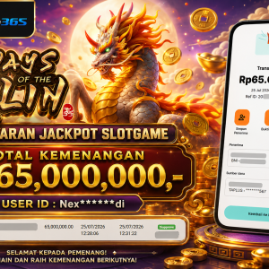 PEMBAYARAN KEMENANGAN RP. 65,000,000 TANGGAL 25 JULI 2026