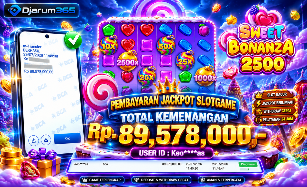 PEMBAYARAN KEMENANGAN RP. 89,578,000 TANGGAL 29 JULI 2026