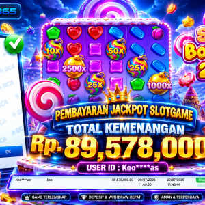 PEMBAYARAN KEMENANGAN RP. 89,578,000 TANGGAL 29 JULI 2026