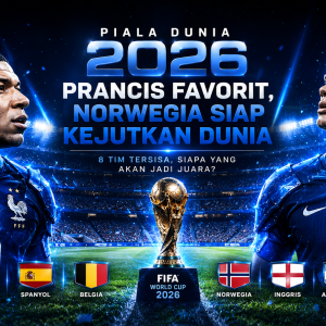 Piala Dunia 2026 Prancis Favorit, Norwegia Siap Kejutkan Dunia