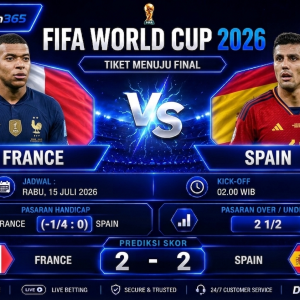 Prediksi France vs Spain