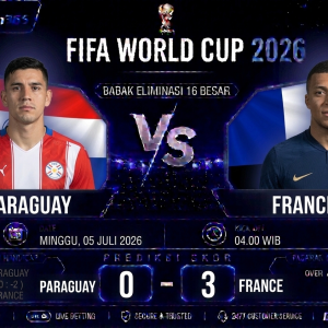 Prediksi Paraguay vs France Piala Dunia 2026 Les Bleus Diunggulkan Melaju ke Perempat Final