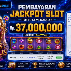 PEMBAYARAN KEMENANGAN RP. 37,000,000 TANGGAL 11 AGUSTUS 2026
