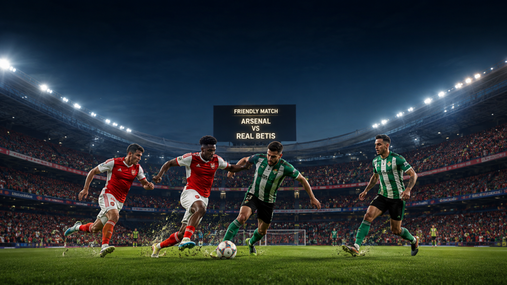 Prediksi Arsenal vs Real Betis The Gunners Diunggulkan Menang 3-1 dalam Laga Persahabatan