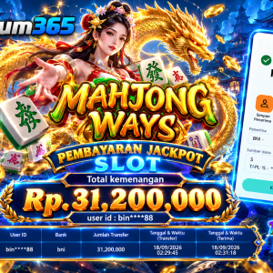 PEMBAYARAN KEMENANGAN RP. 31,200,000 TANGGAL 18 SEPTEMBER 2026