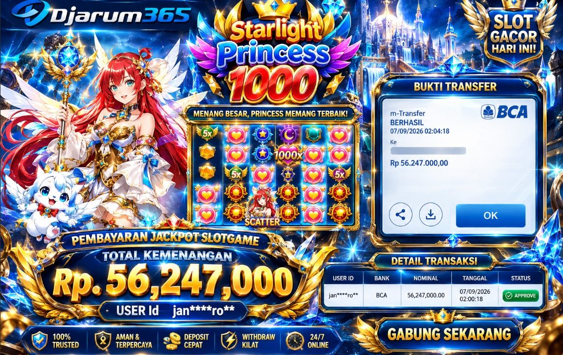PEMBAYARAN KEMENANGAN RP. 56,247,000 TANGGAL 07 SEPTEMBER 2026