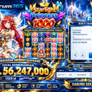 PEMBAYARAN KEMENANGAN RP. 56,247,000 TANGGAL 07 SEPTEMBER 2026