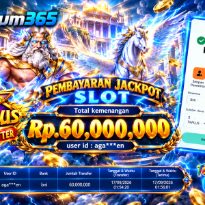 PEMBAYARAN KEMENANGAN RP. 60,000,000 TANGGAL 17 SEPTEMBER 2026