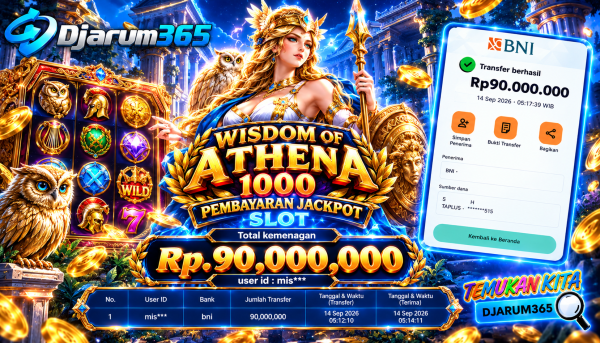PEMBAYARAN KEMENANGAN RP. 90,000,000 TANGGAL 14 SEPTEMBER 2026