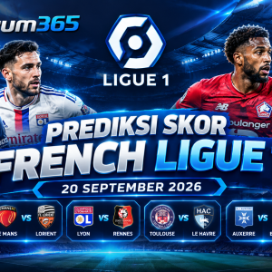 Prediksi Skor French Ligue 1 20 September 2026 Angers, Le Mans, Lyon, dan Toulouse