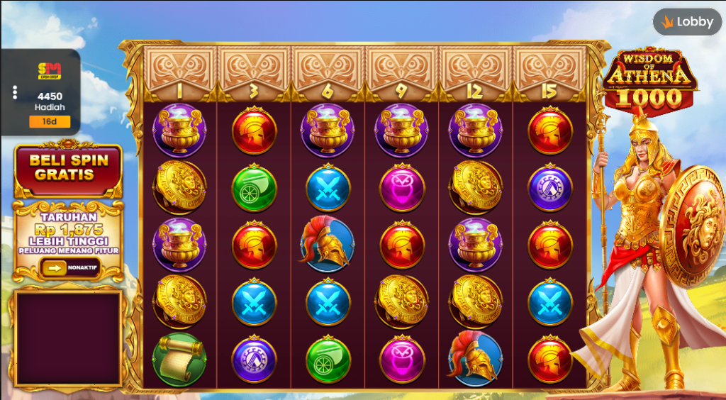 PRAGMATIC PLAY - WISDOM OF ATHENA 1000