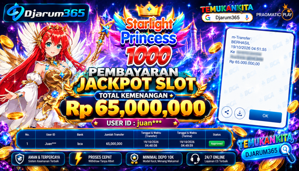 Starlight Princess Jackpot Fantasy Banner (1)