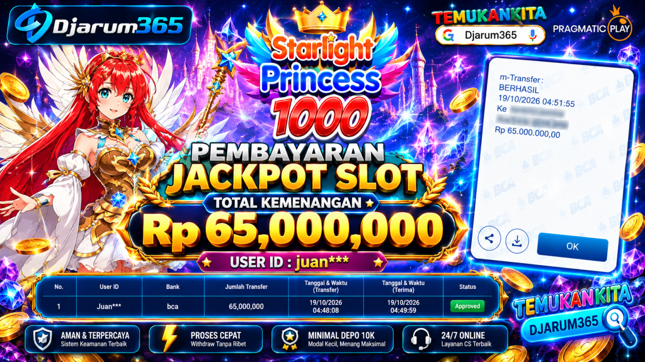 Starlight Princess Jackpot Fantasy Banner (1)